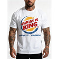 “Christ Is King” Christian Graphic Tee – Bold Faith Shirt product image 1