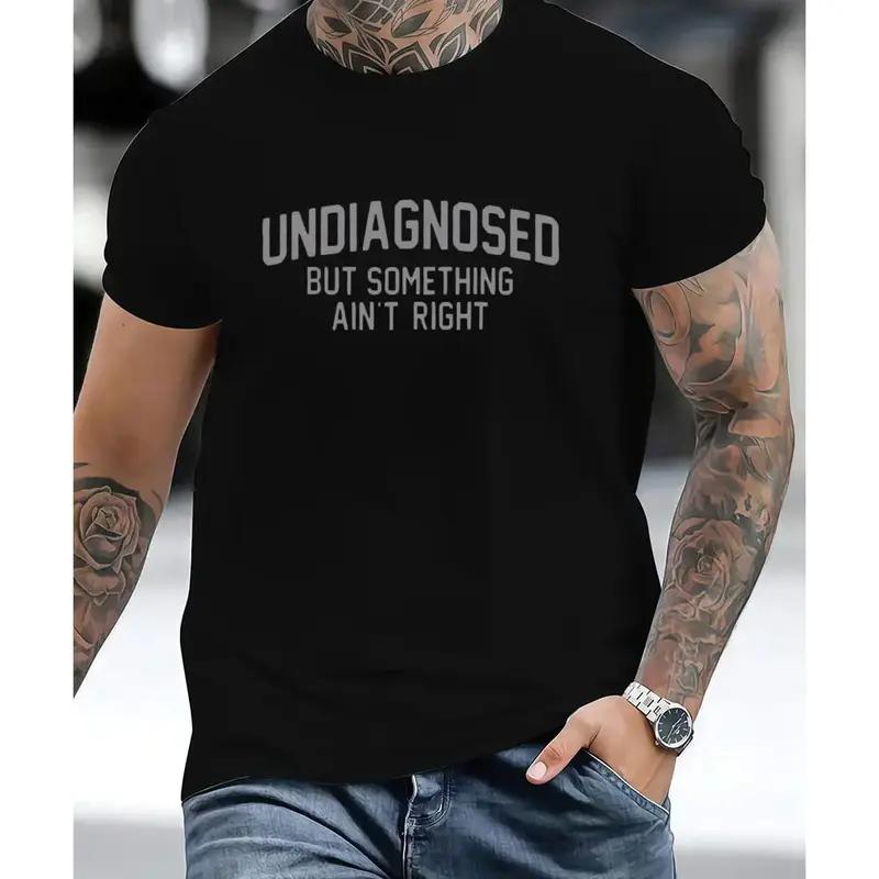 Short Sleeve Print Funny 'Undiagnosed But Something Ain't product image 1