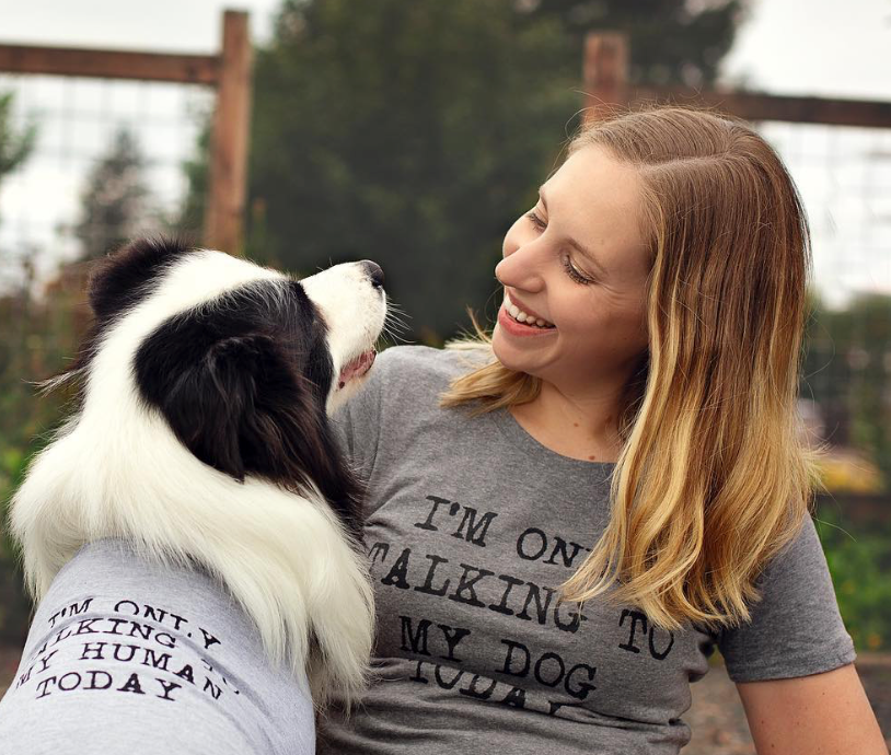 I'm Only Talking To My Human Today Dog Shirt product image 3