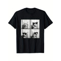 Fun Cool Cat Selfie T-Shirt | Short Sleeve Graphic Tee product image 1