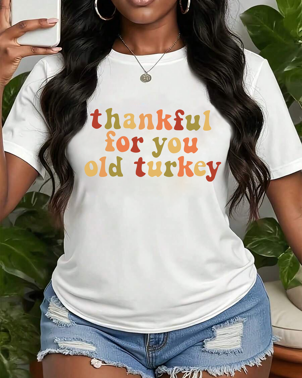 DIYANYONE Thanksgiving T-Shirt: "Thankful To You, Old product image 1