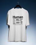 DIYANYONE Original "Human 100% Organic" Cotton T-Shirt product image 1