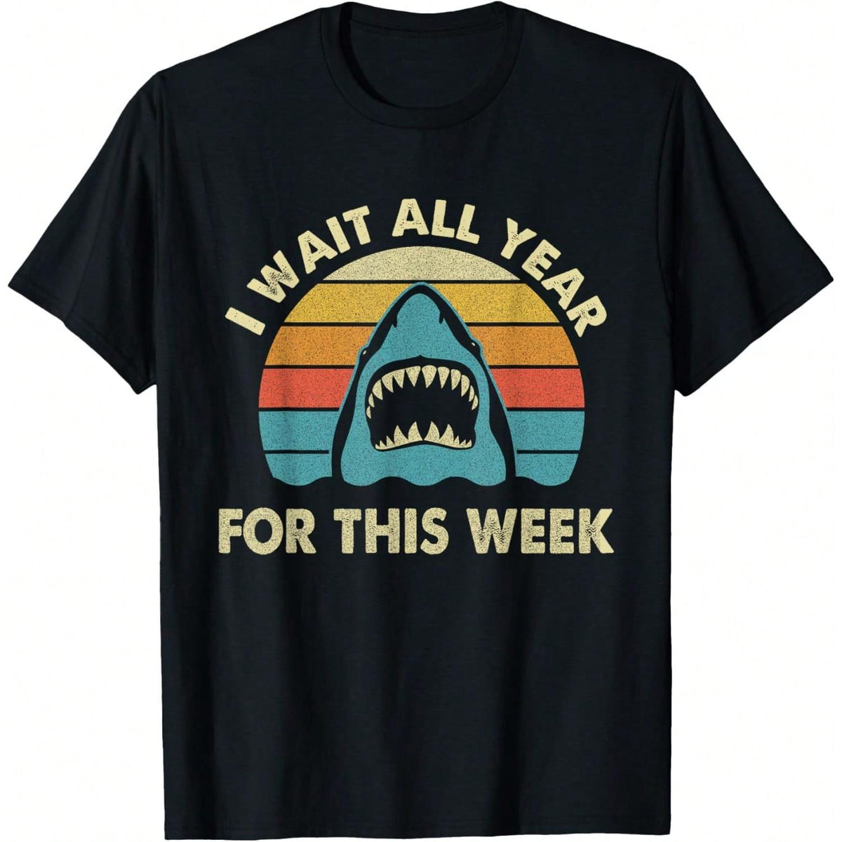 I Wait All Year For This Week - Shark Lover Ocean Wildlife product image 10