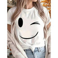 Diyanyone Print Graphic T-Shirt product image 1