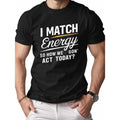 I MATCH Energy Cotton Men's T-Shirt Comfort Edition, 1 product image 1