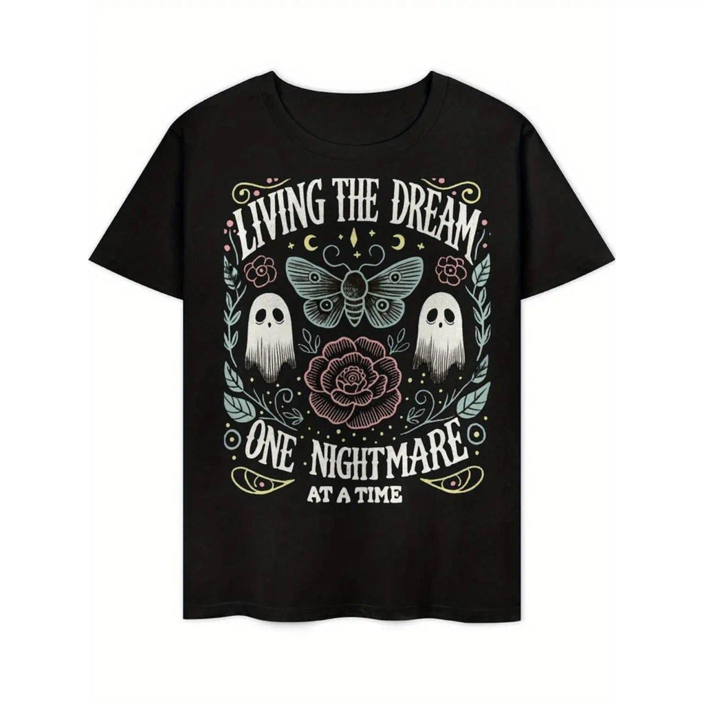 Summer t Shirts Men's Vintage-Inspired "Living The Dream product image 1