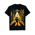 Casual Graphic T-Shirt (Alien Encounter with Animal Theme) product image 1