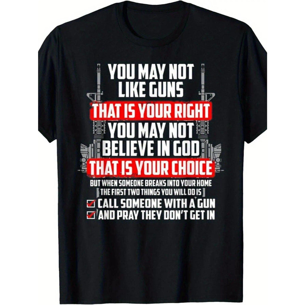 Men'S Gun Rights T-Shirt - 2A Advocacy Design with "You May product image 9