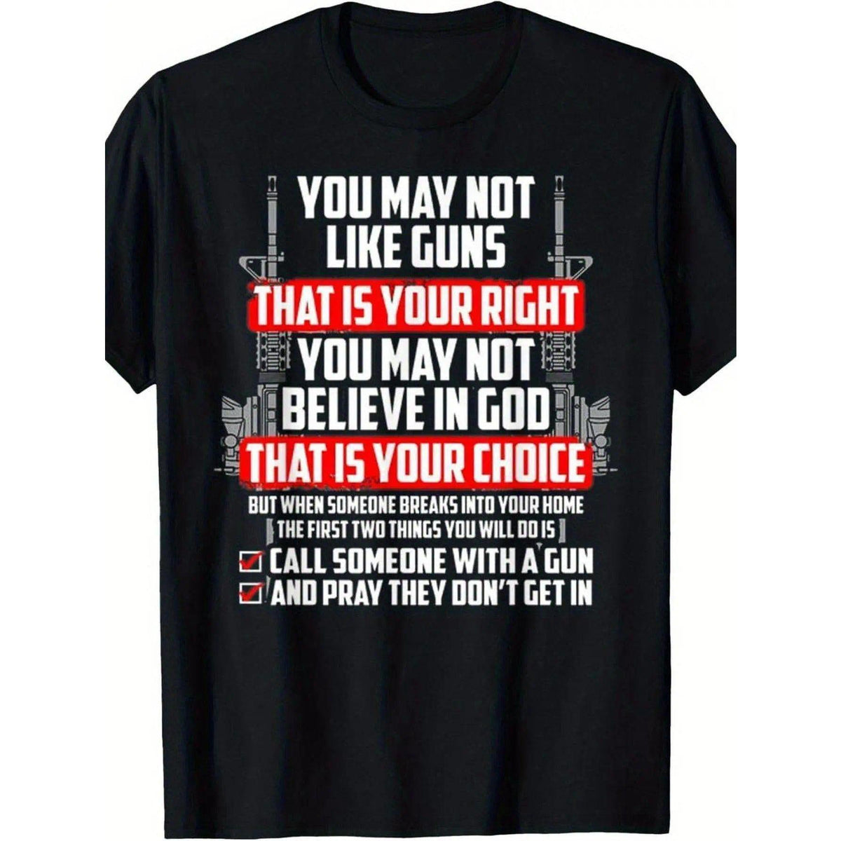 Men'S Gun Rights T-Shirt - 2A Advocacy Design with "You May product image 9
