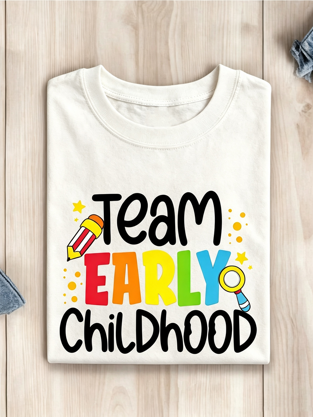 Team Early Childhood Graphic T‑Shirt for Women, Preschool product image 1