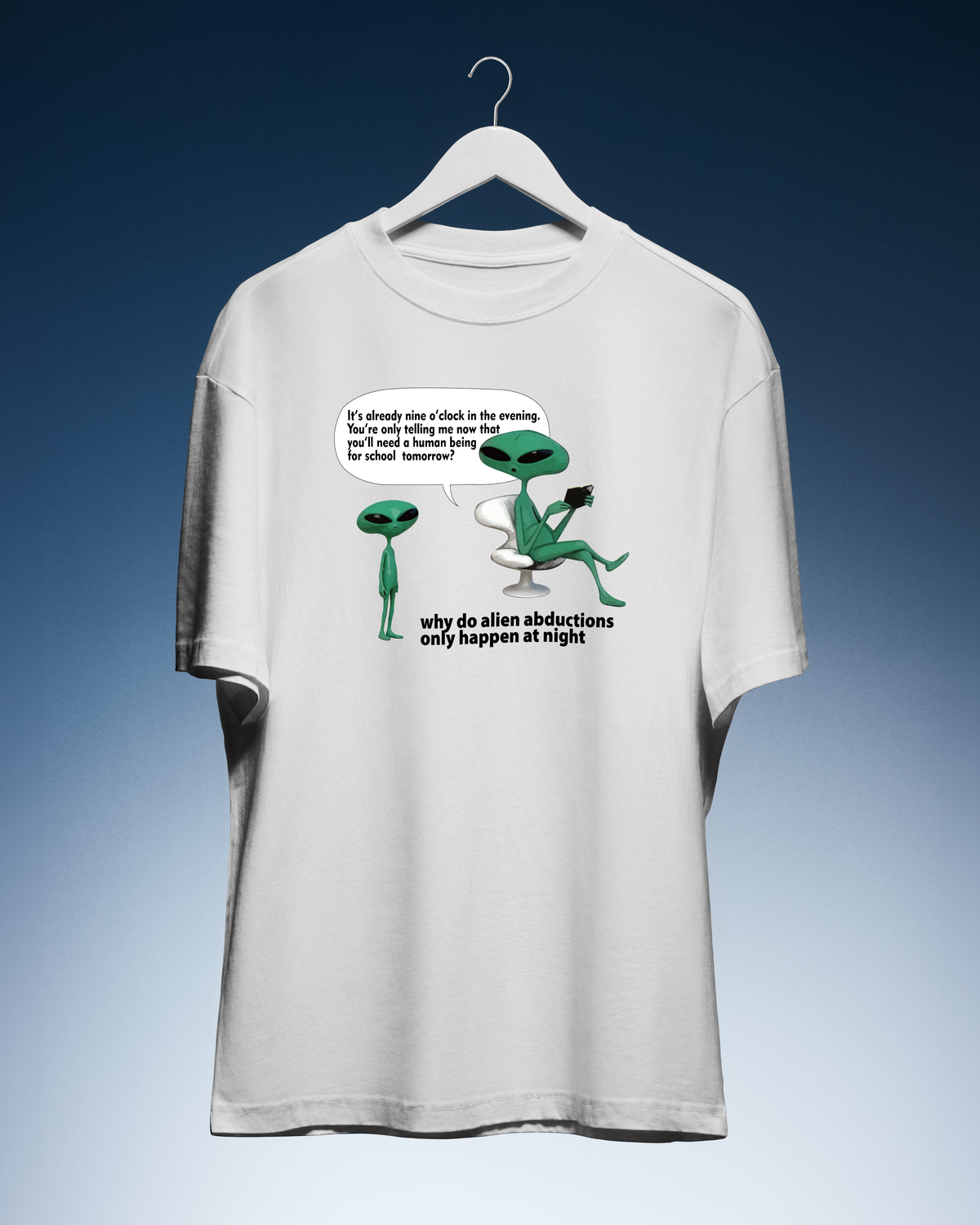 DIYANYONE 3i/atlas Original Dad Joke T-Shirt: Alien product image 1