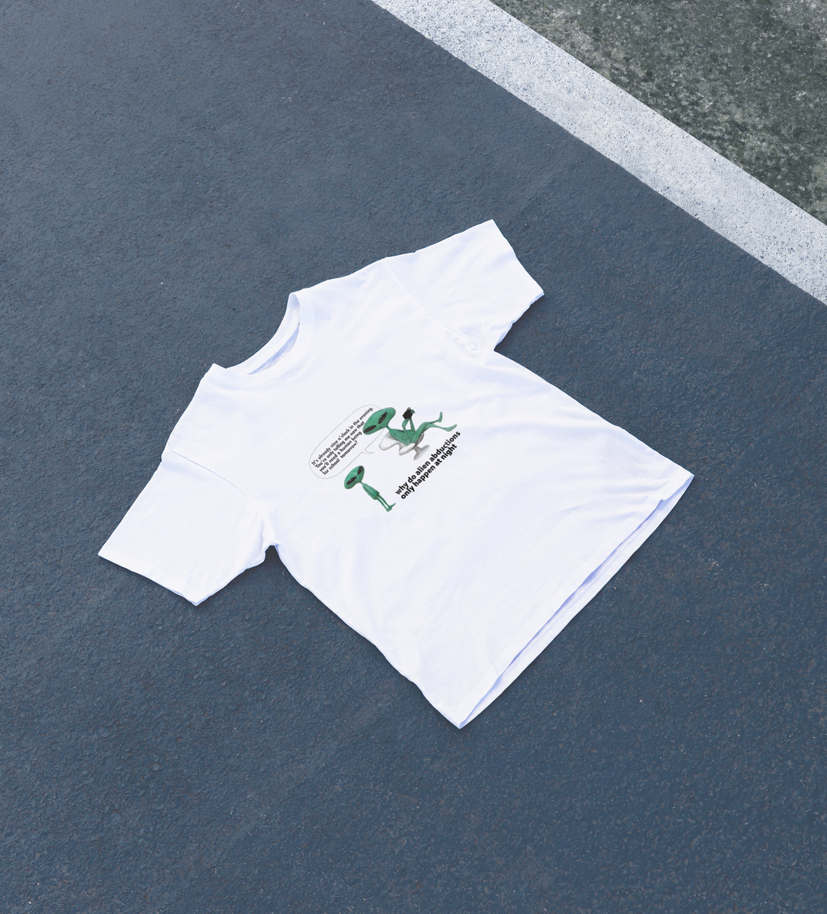 DIYANYONE 3i/atlas Original Dad Joke T-Shirt: Alien product image 3