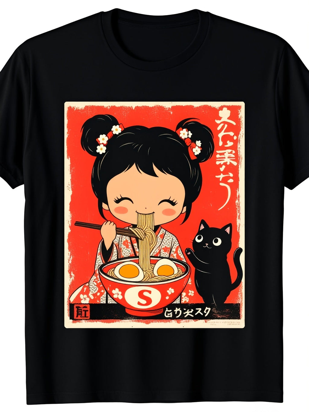 Cute Japanese Inspired Graphic T-Shirt for Women, Kawaii product image 2