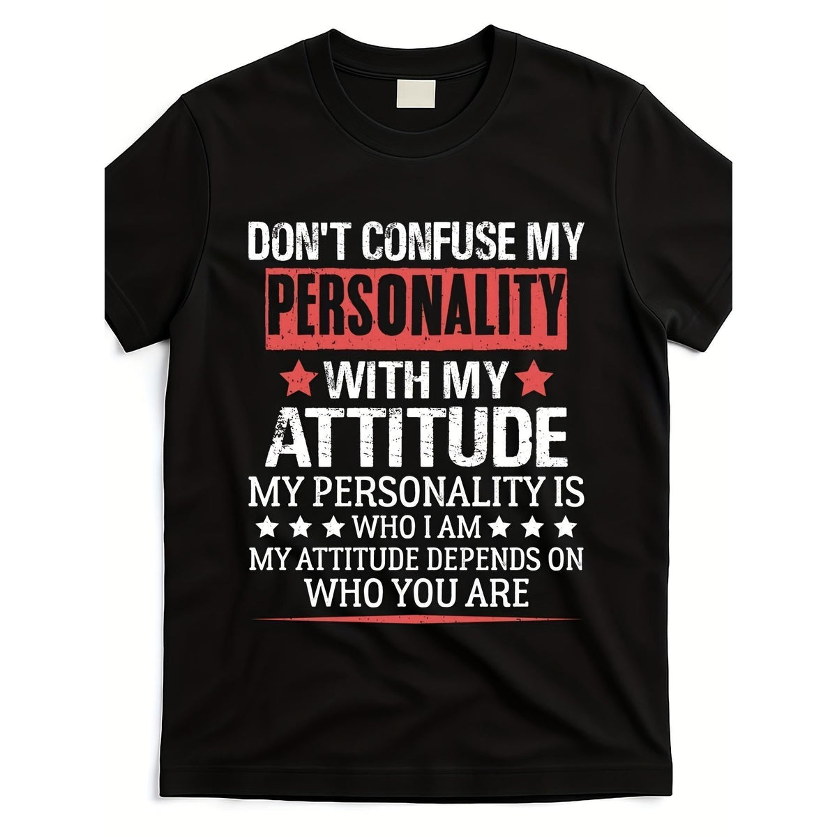 Don't Confuse My Personality With My Attitude Graphic product image 10