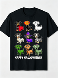 Happy Hallowiener T-Shirt Dachshund Halloween Costume Tee product image 1