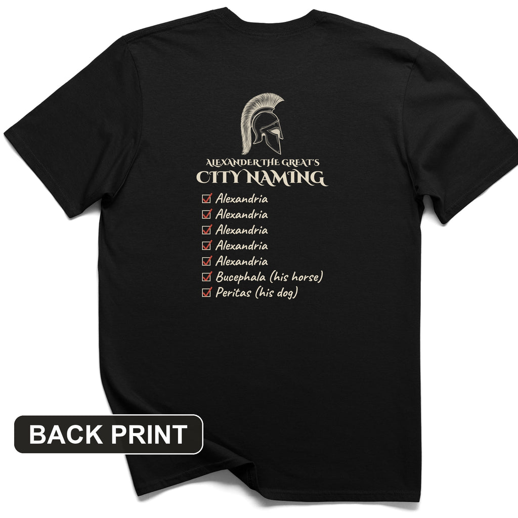 Alexander City Naming Back Print T-Shirt product image 2