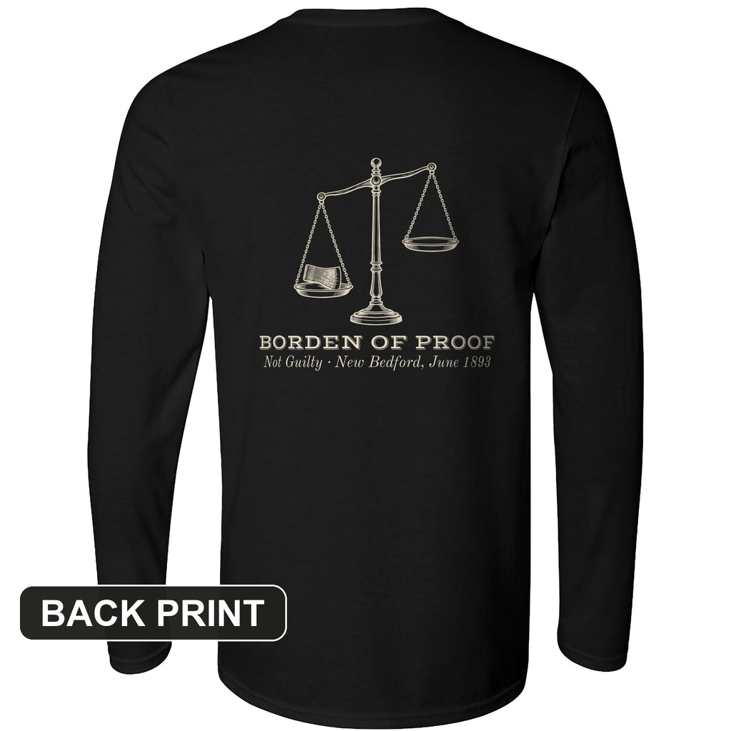 Borden Of Proof Back Print Long Sleeve T-Shirt product image 2