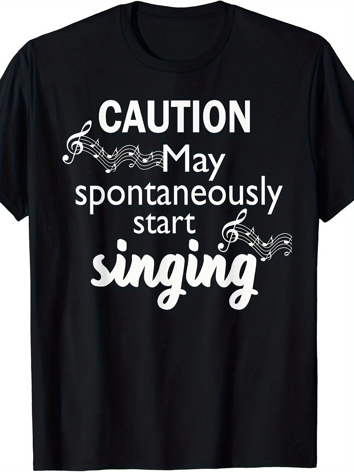 Caution May Spontaneously Start Singing Funny Music Lover product image 1