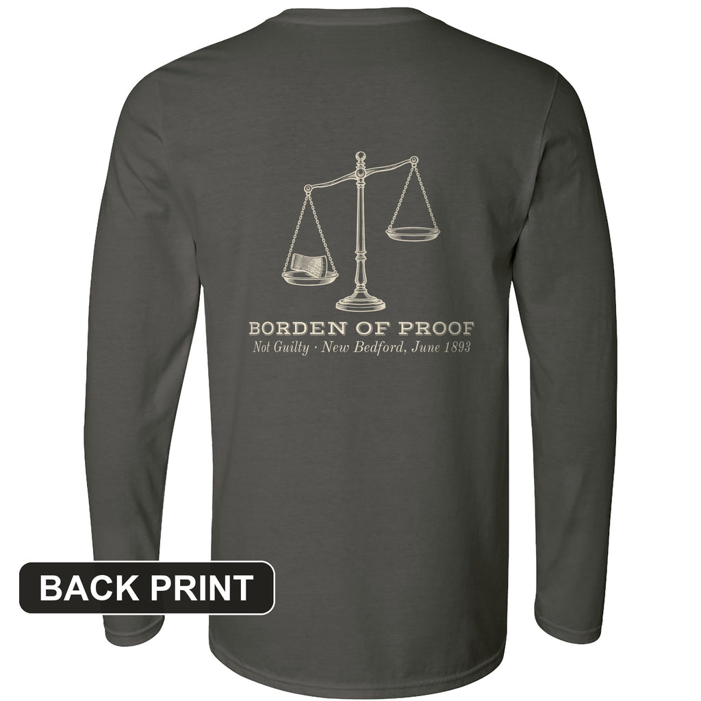 Borden Of Proof Back Print Long Sleeve T-Shirt product image 3