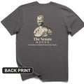 Caesar Senate Review Back Print T-Shirt product image 1