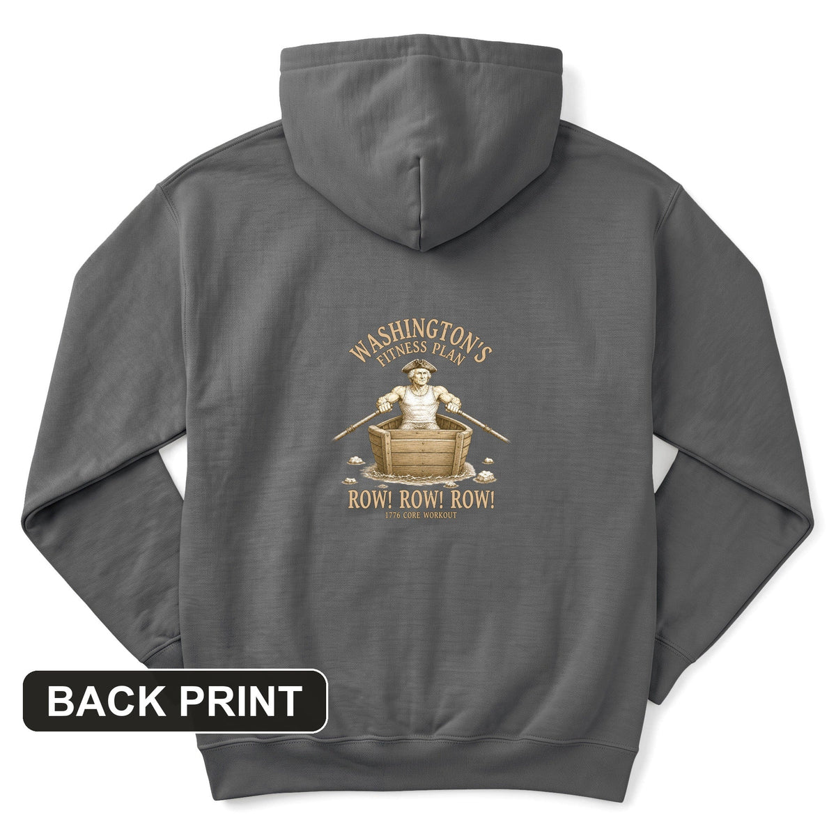 Washington Fitness Plan Back Print Hoodie product image 2