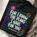 Christian Faith Jeremiah 29:11 Graphic T-Shirt for Women product image 1