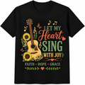 Christian Faith T-Shirt for Women, Inspirational Graphic product image 1