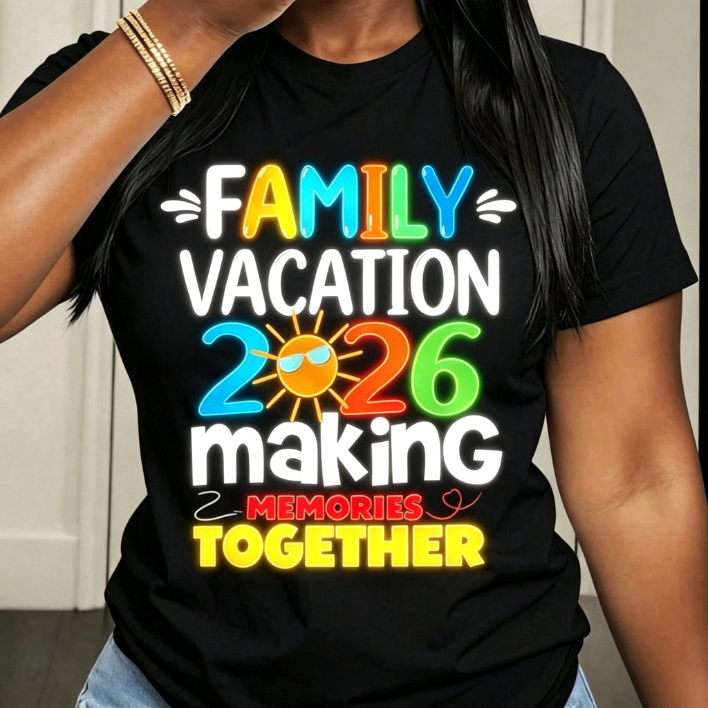 Family Vacation 2026 Making Memories Together T-Shirt product image 1