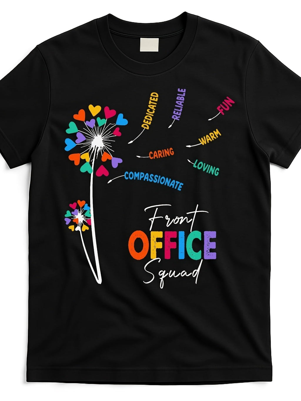 Front Office Squad Dandelion Flower Graphic Tee for Men product image 1