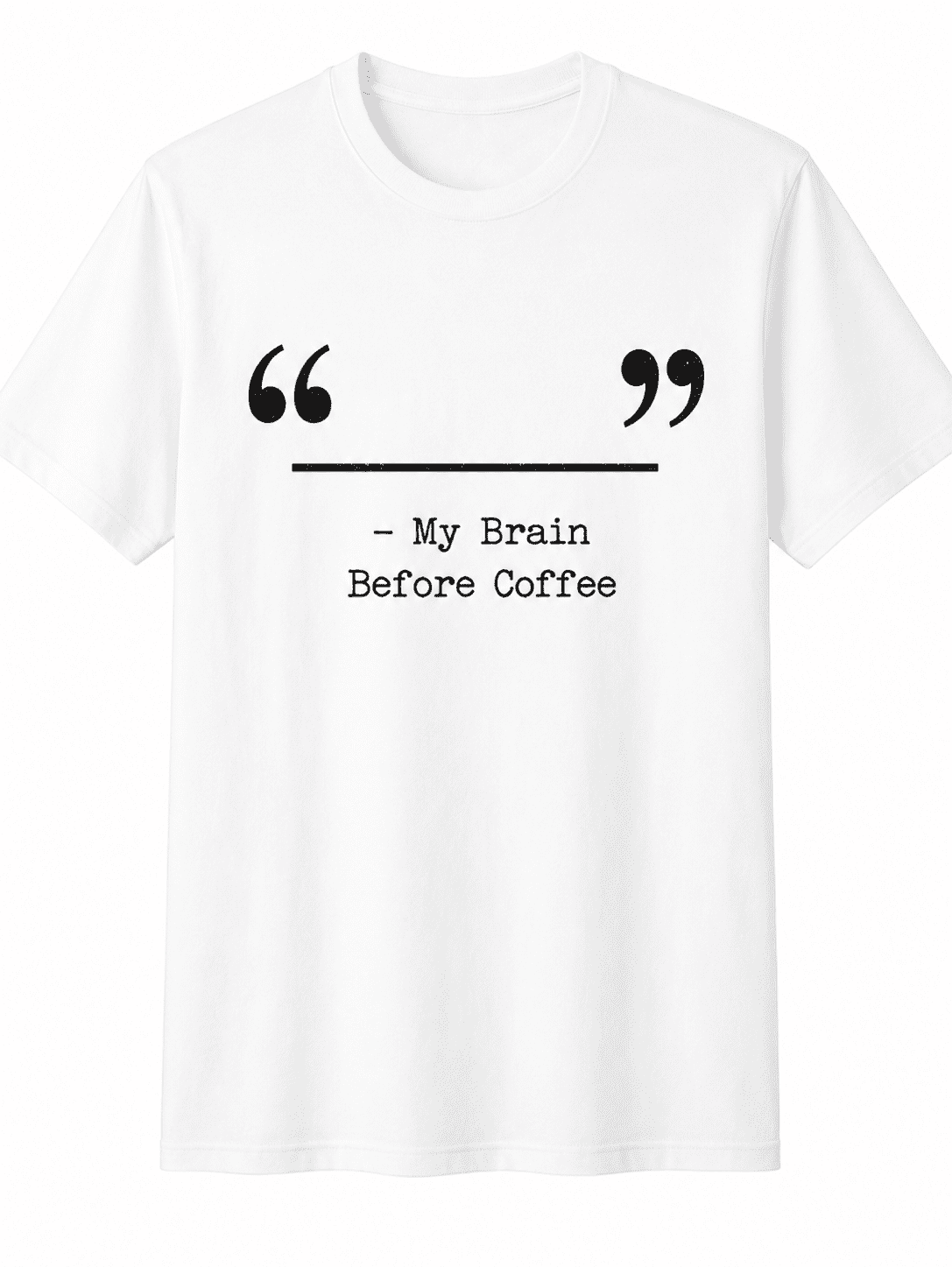 Funny Coffee Lover Graphic Tee for Men & Women, Minimalist product image 1