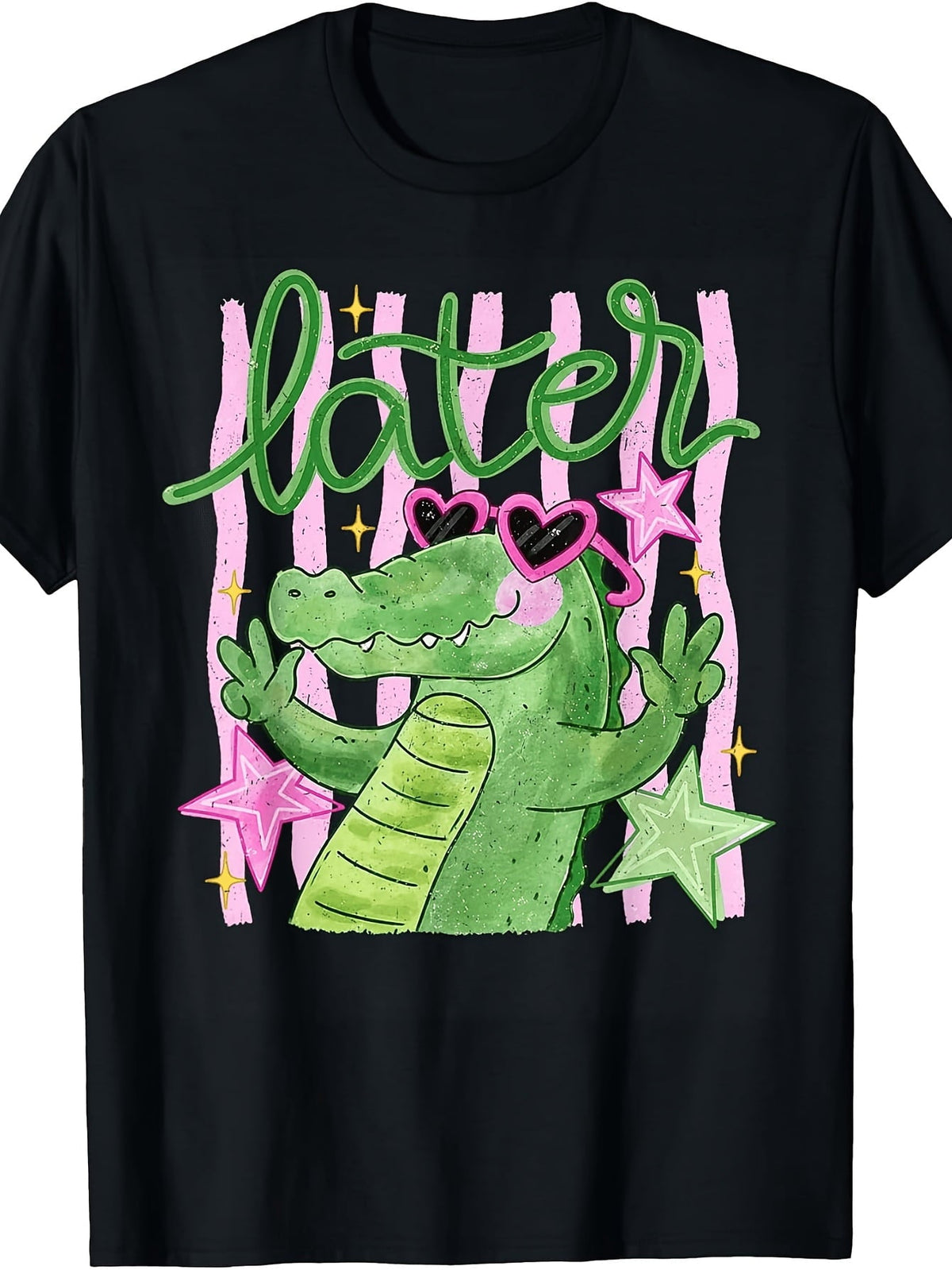 Funny Later Gator Alligator Graphic T-Shirt for Women, Cute product image 1