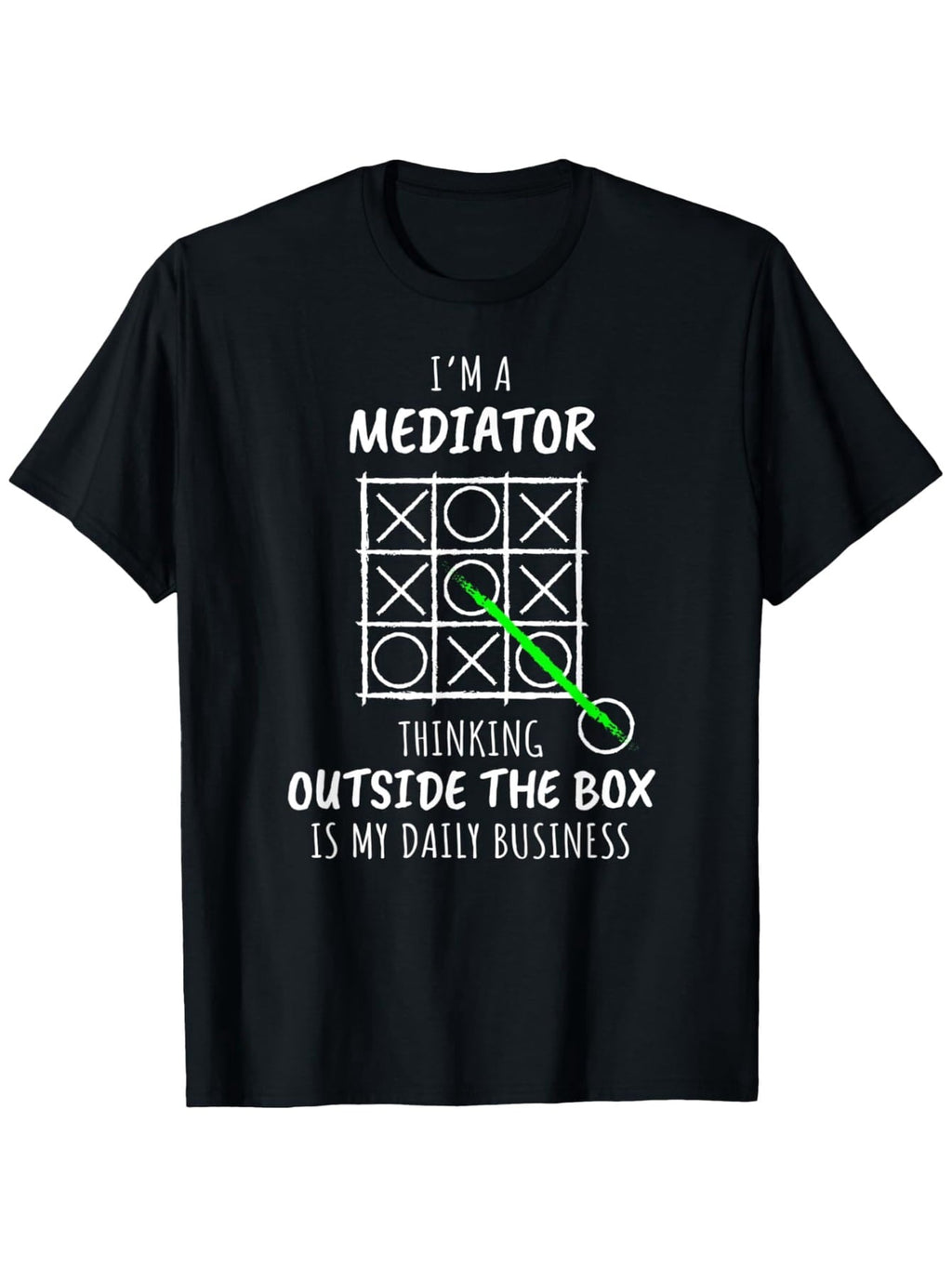 Funny Mediator T-Shirt, Suitable for Unisex Casual Round product image 1
