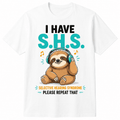 Funny Sloth Graphic T-Shirt for Men Women, S.H.S Selective product image 1