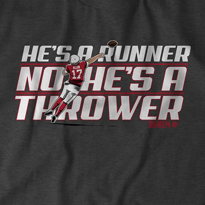 He's a Runner, No a Thrower product image 4