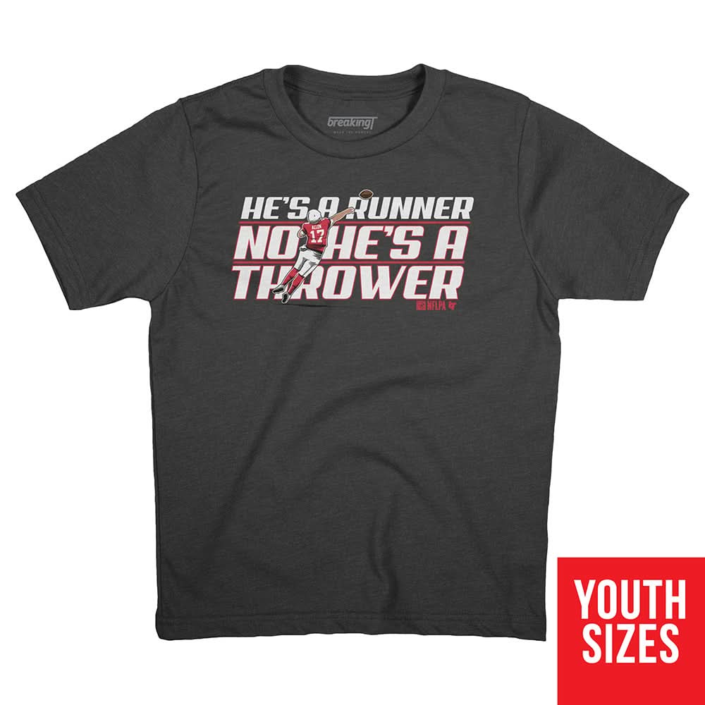 He's a Runner, No a Thrower product image 3