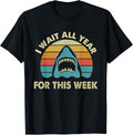 I Wait All Year For This Week - Shark Lover Ocean Wildlife product image 1