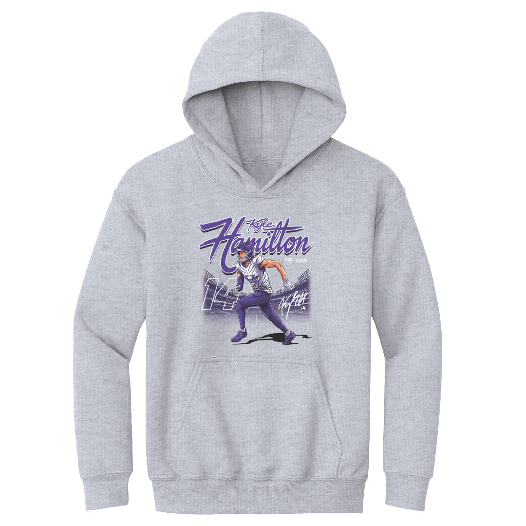 Kyle Hamilton Baltimore Player Name WHT product image 1
