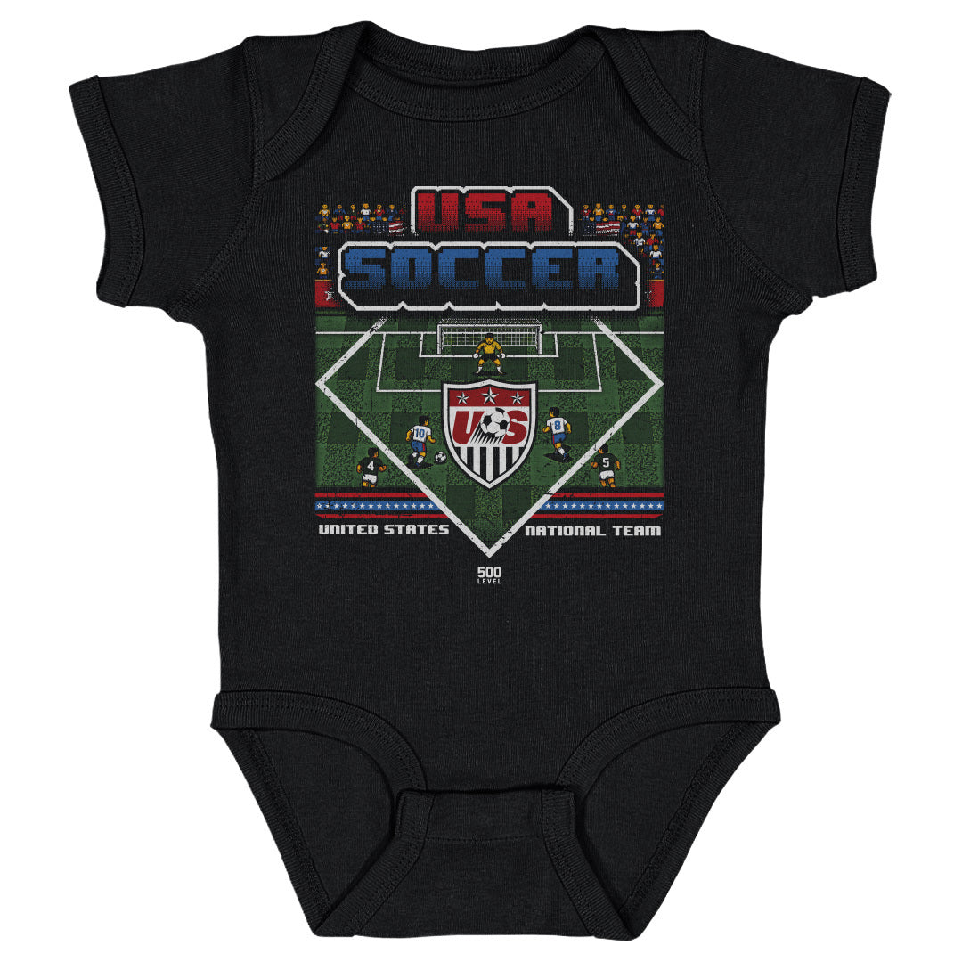 U.S. Soccer Retro 8-bit WHT