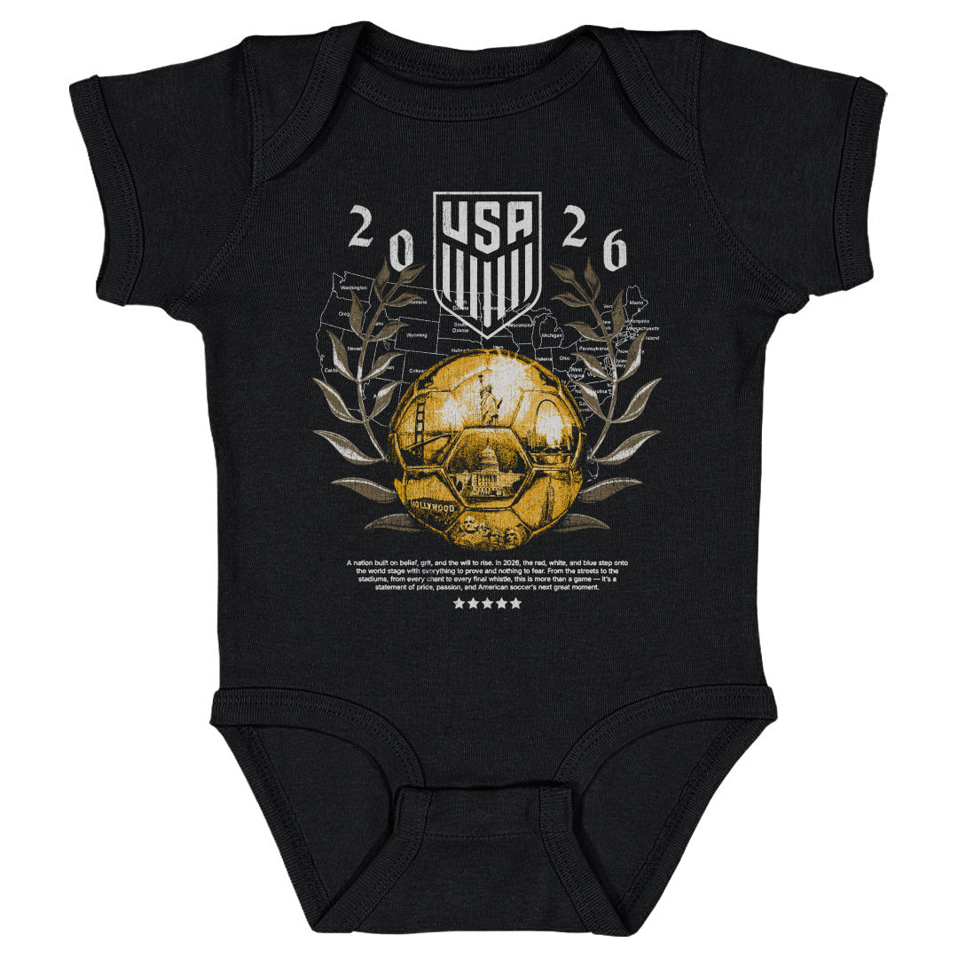 USMNT 2026 Country Grunge WHT