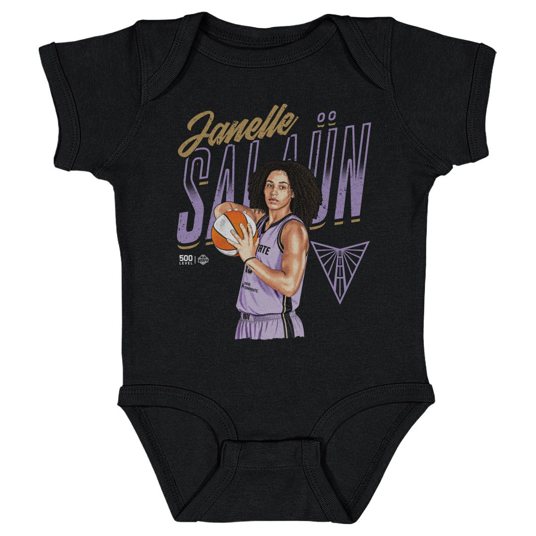 Janelle Salaun Golden State Valkyries Pose WHT