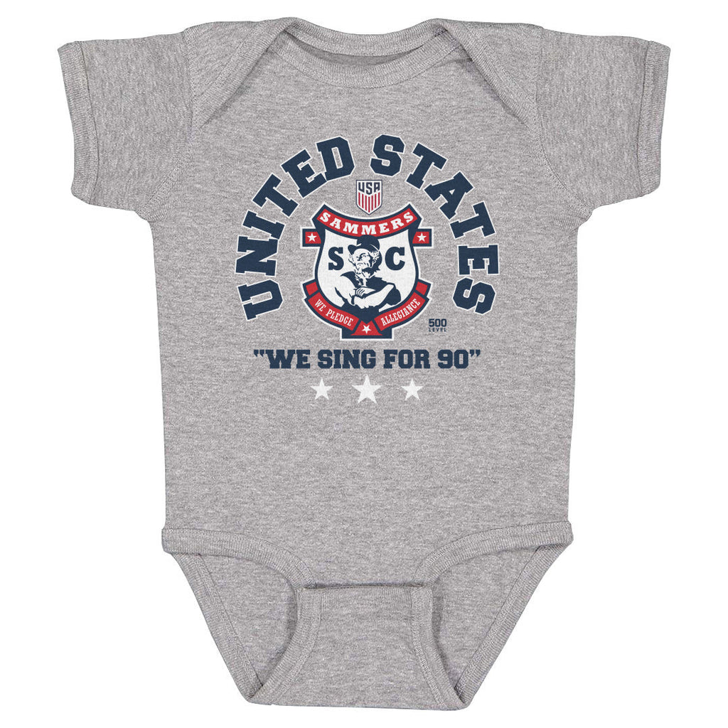 U.S. Soccer Sammers We Sing For 90 WHT