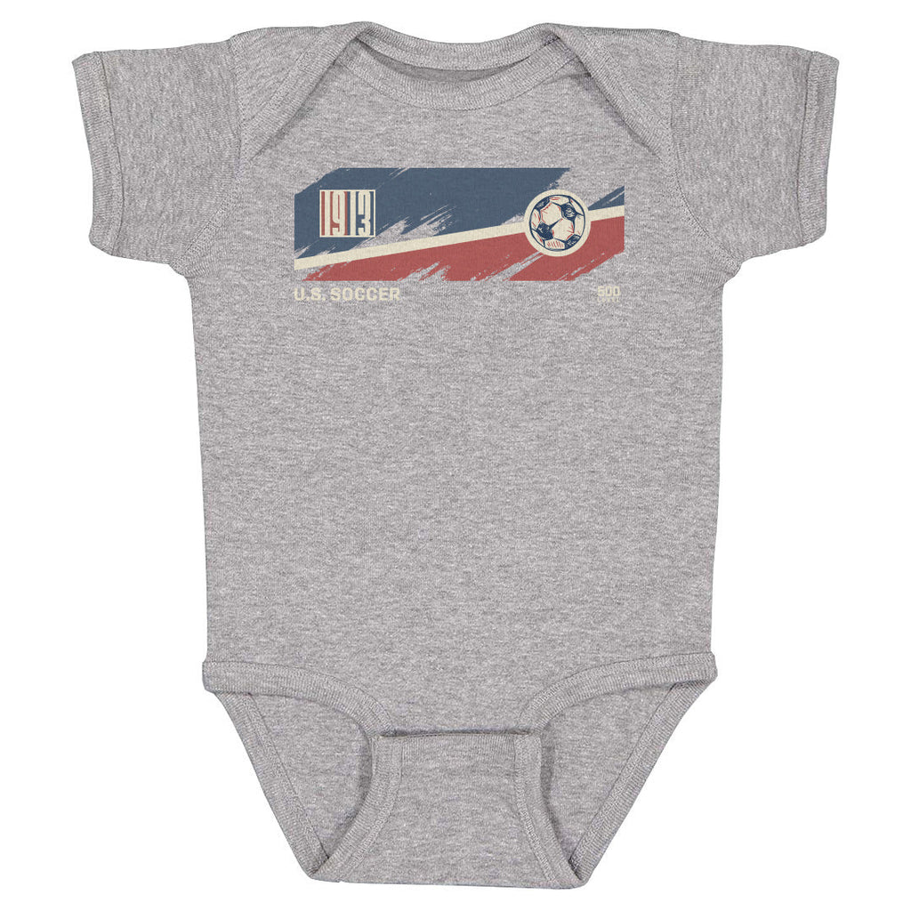 U.S. Soccer Retro 1913 Brush WHT