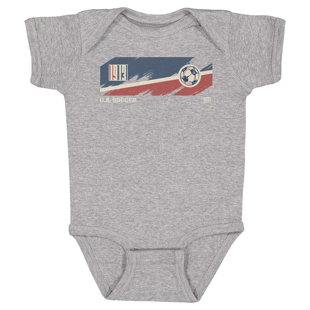 U.S. Soccer Retro 1913 Brush WHT