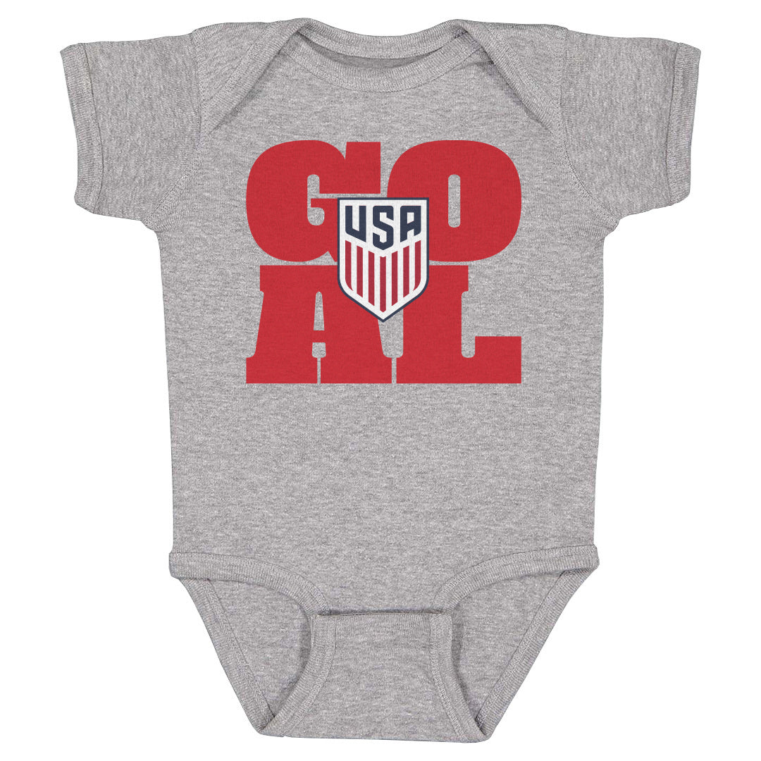 U.S. Soccer GOAL Logo WHT