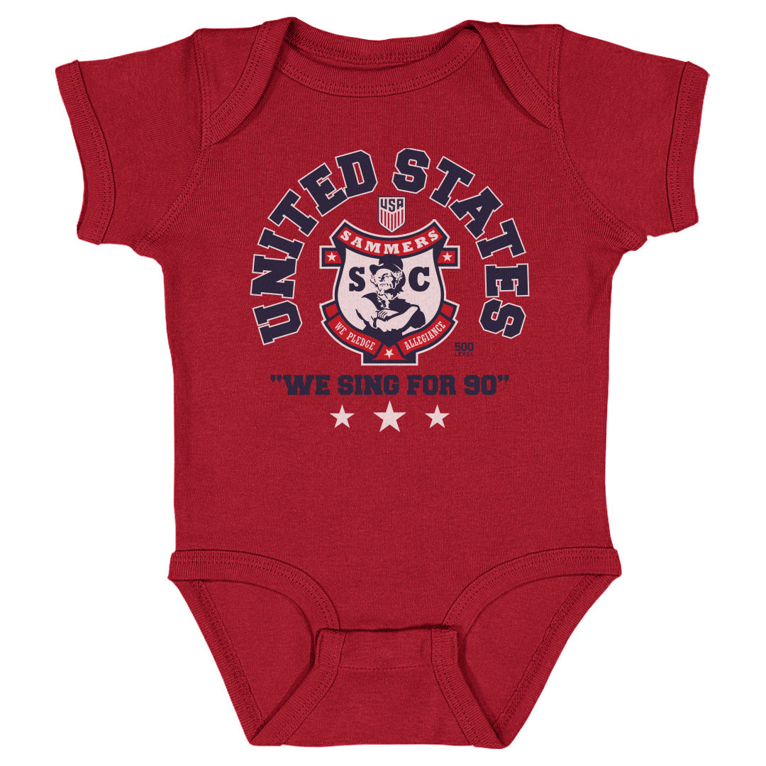 U.S. Soccer Sammers We Sing For 90 WHT