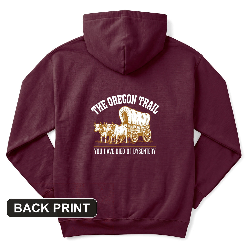 Oregon Trail Dysentery Back Print Hoodie product image 5