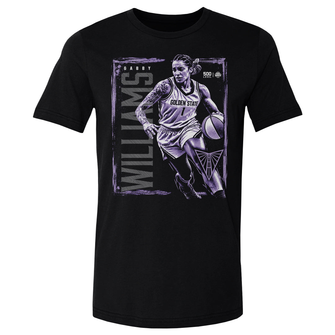 Gabby Williams Golden State Valkyries Grunge Poster WHT