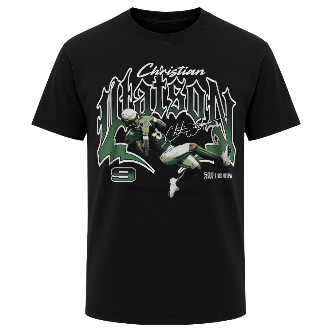 Christian Watson Green Bay Graphic WHT product image 1