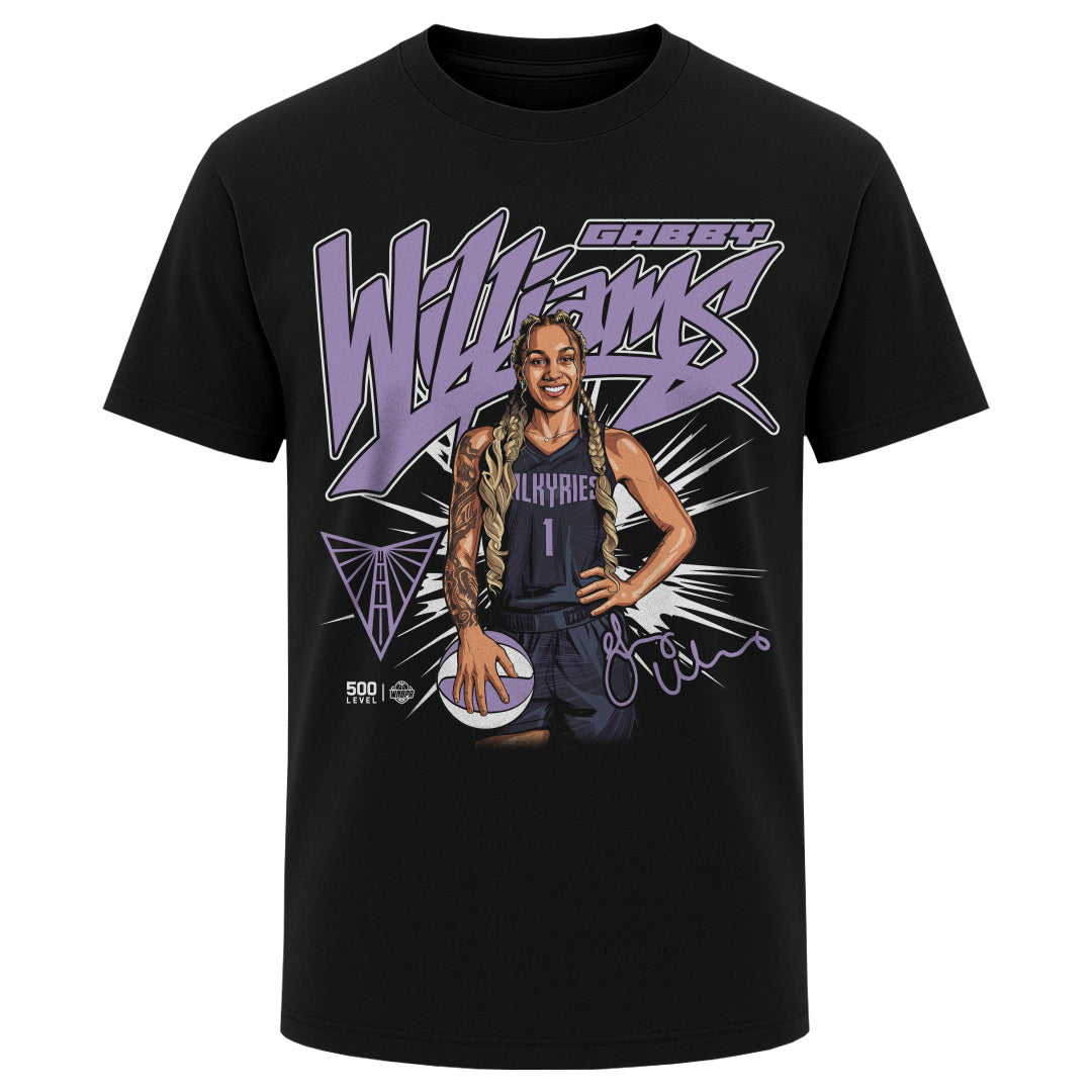 Gabby Williams Golden State Valkyries Player Name WHT product image 1