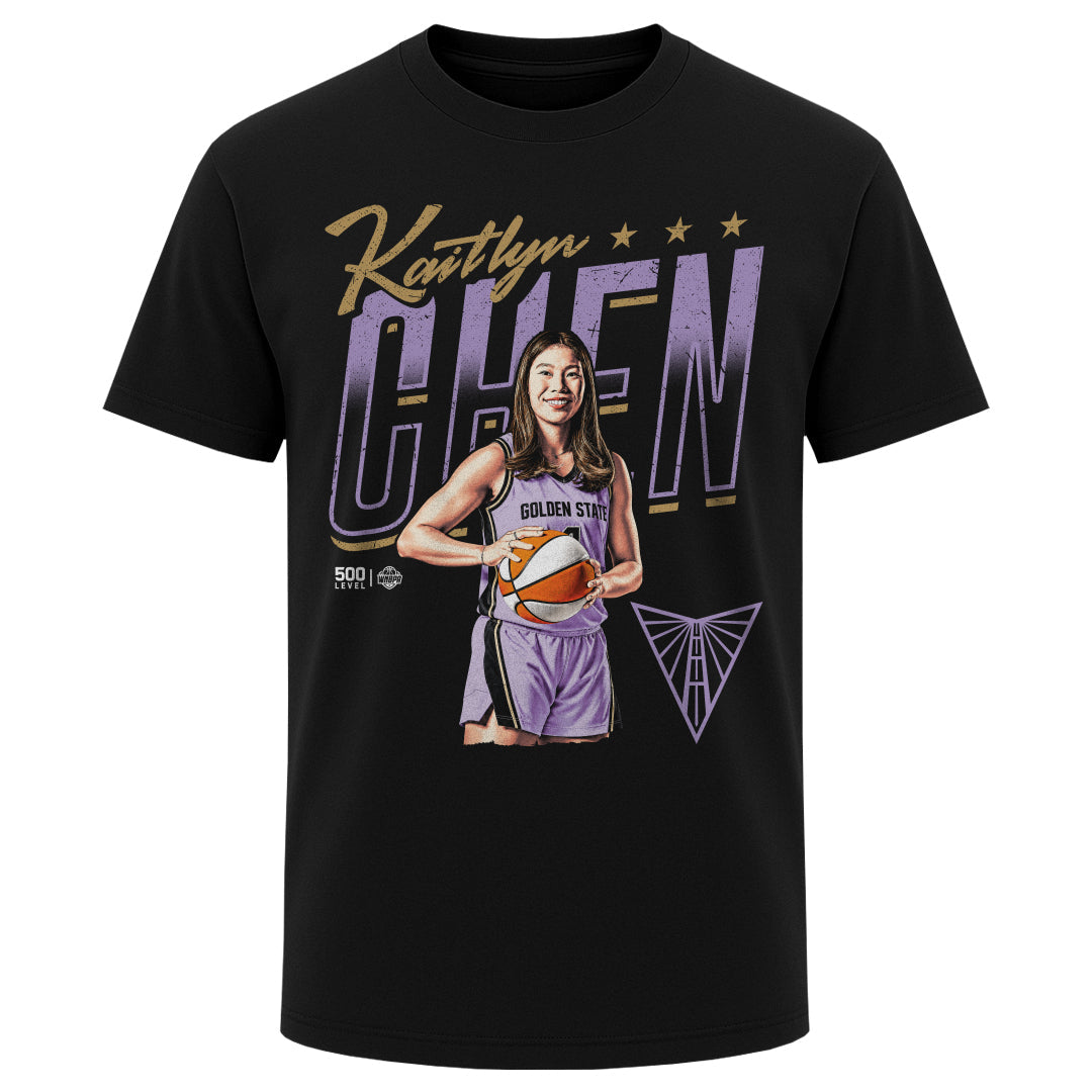 Kaitlyn Chen Golden State Valkyries Pose WHT product image 1